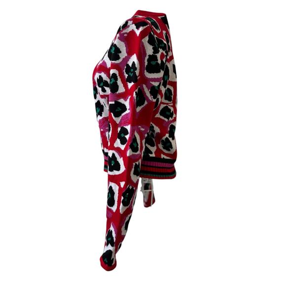 Diane von Furstenberg Harrison Crewneck Pullover Size Small - Picture 4 of 8